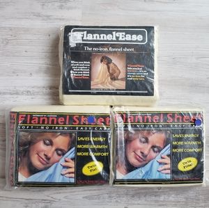 NWT J.P. Stevens Twin Flannel Sheet Set